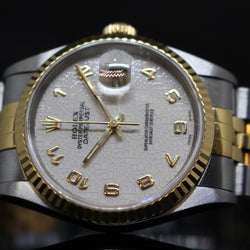 Rolex date Just ref.16233 acciaio oro