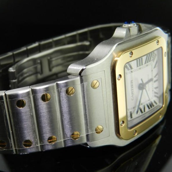 Cartier Santos Galbèe ref.W20099C4 acciao oro