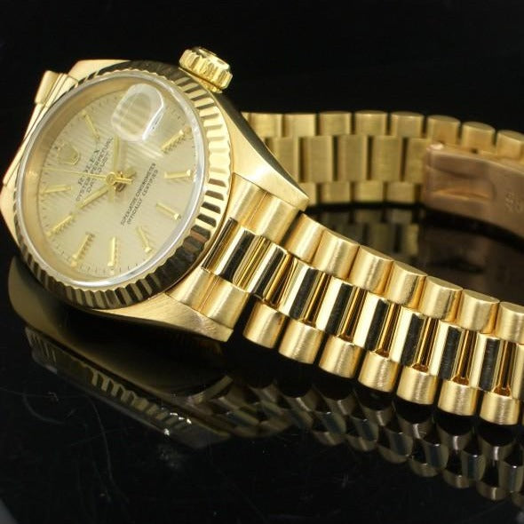 Rolex date just lady ref.69178 oro giallo